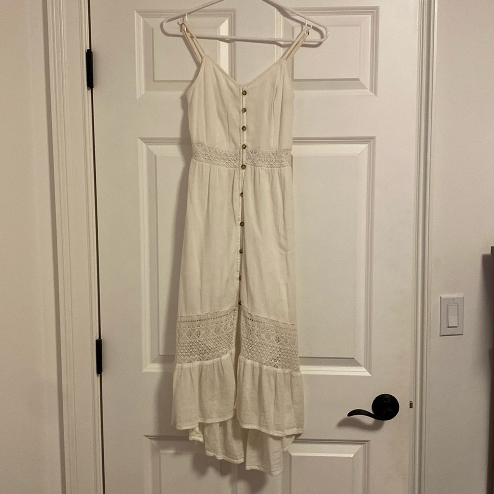 Hollister White Sundress